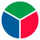 Effective Intelligence logo: circle with equal parts Blue, Red and Green